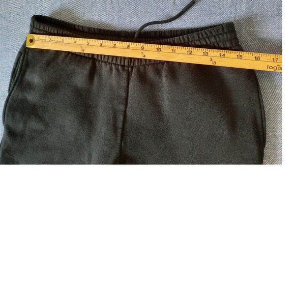 Lacoste Mens Small Tapered Fit Fleece Joggers Black Sweatpants Logo FR 3 SEE - Picture 8 of 10